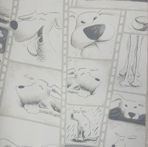 Koirat, pimentävä rullaverho