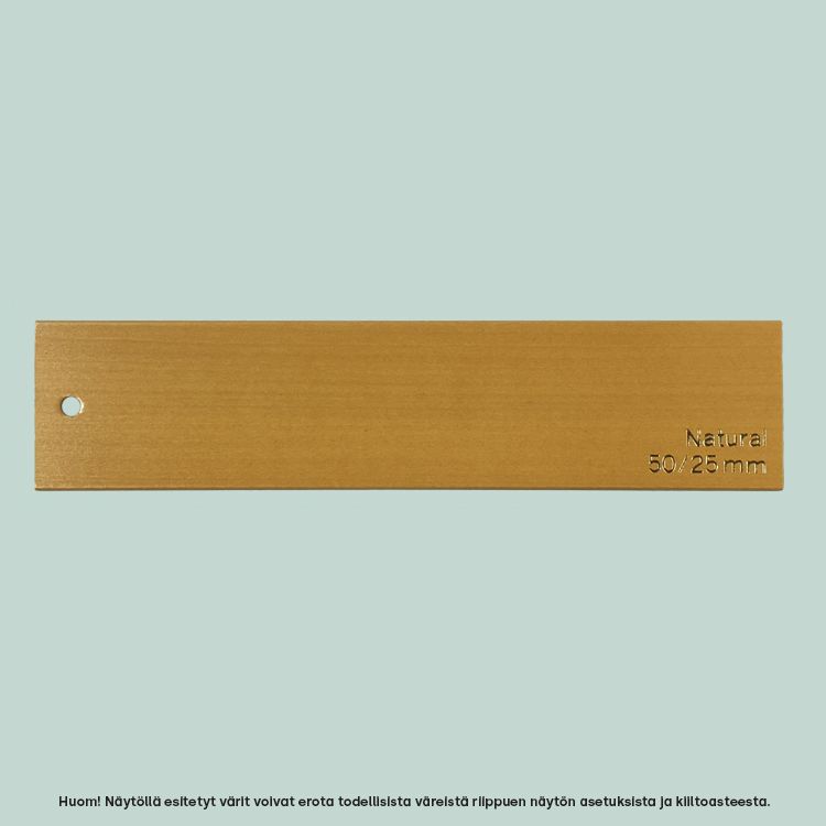 Luonnonvärinen puusälekaihdin, Natural