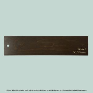 Pähkinä puusälekaihdin, Walnut