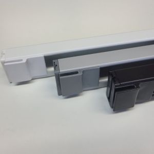 Kattovekkikaihtimen ala- ja yläprofiili